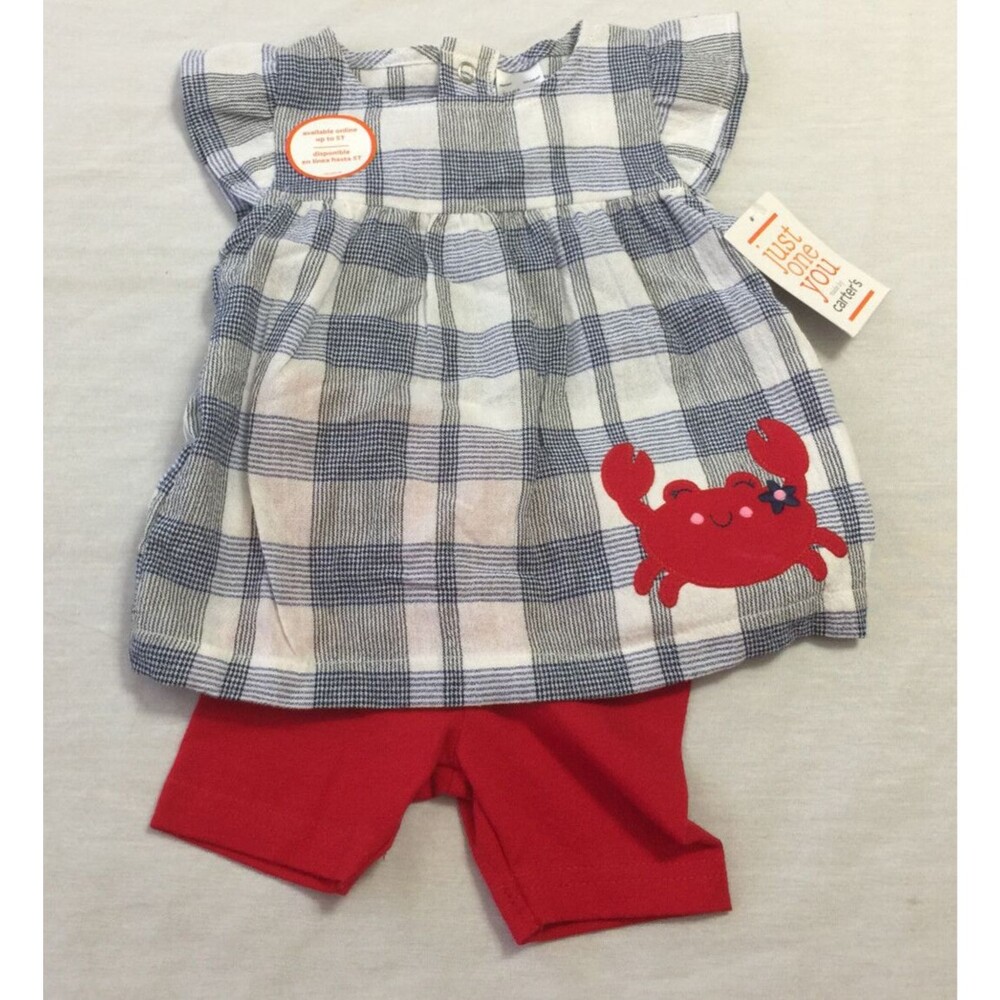 NWT JUST ONE YOU CARTERS GIRLS SET 2 PIECE 3 MONTHS